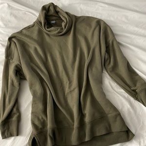 Aerie Pullover Turtleneck Sweatshirt